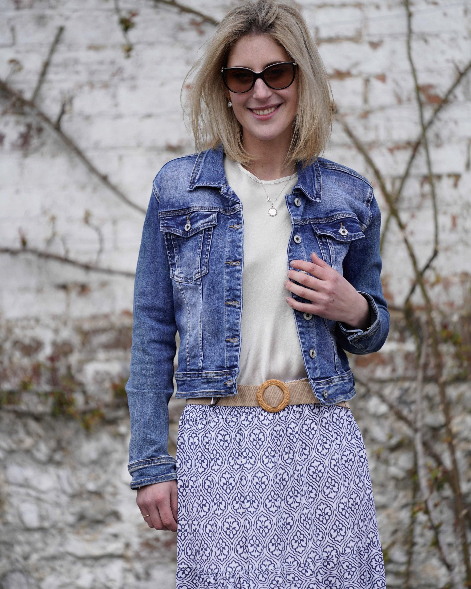 Angel Wings Denim Jacket