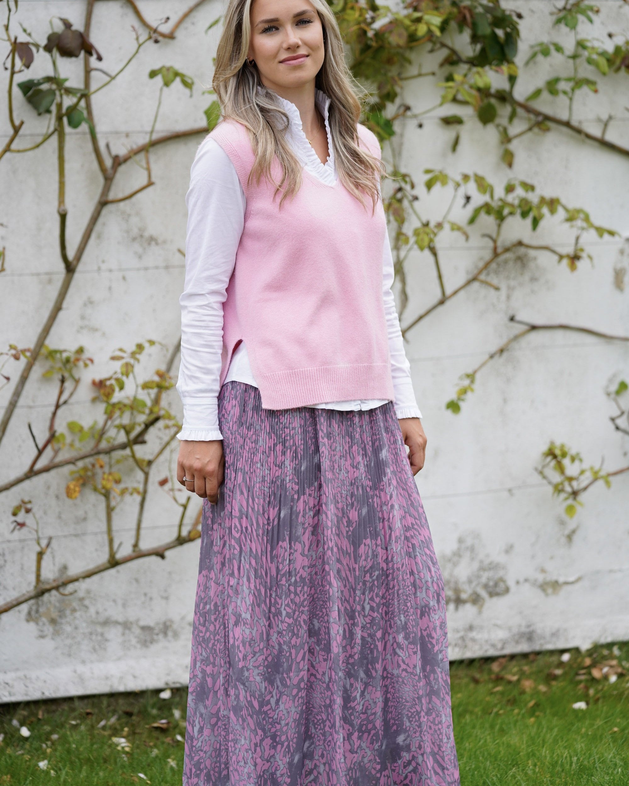 Grey/pink