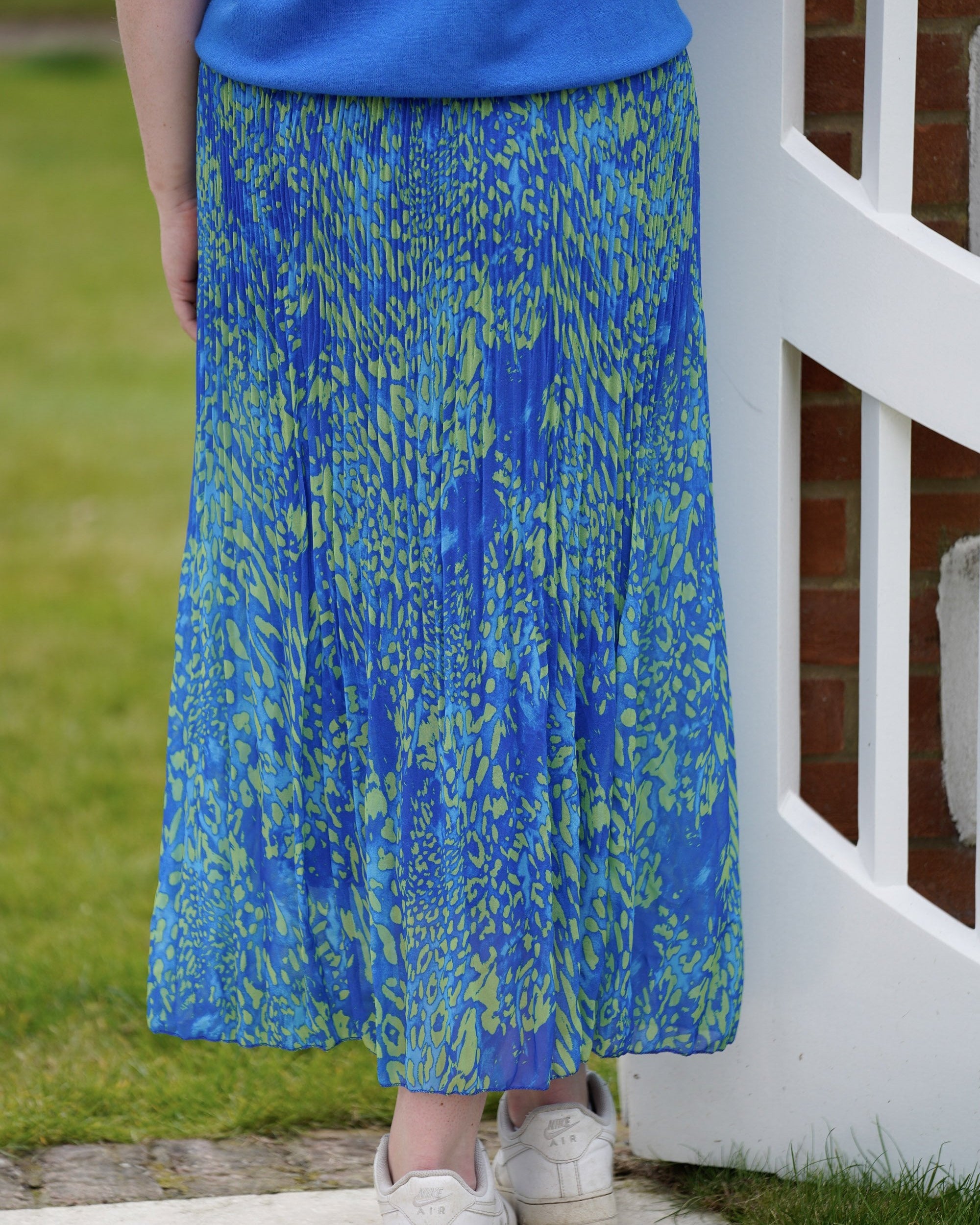 Blue and Green