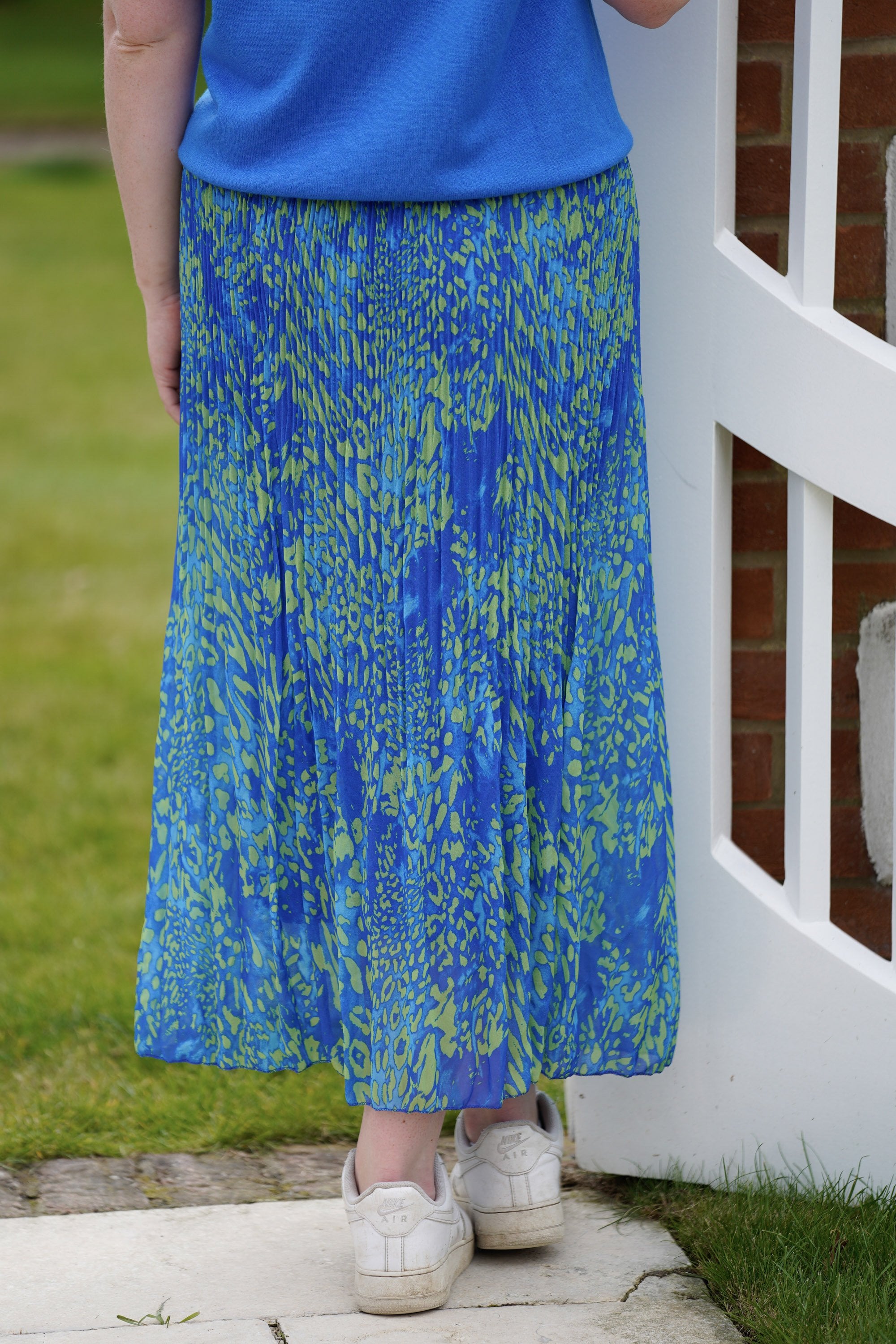 Blue and Green