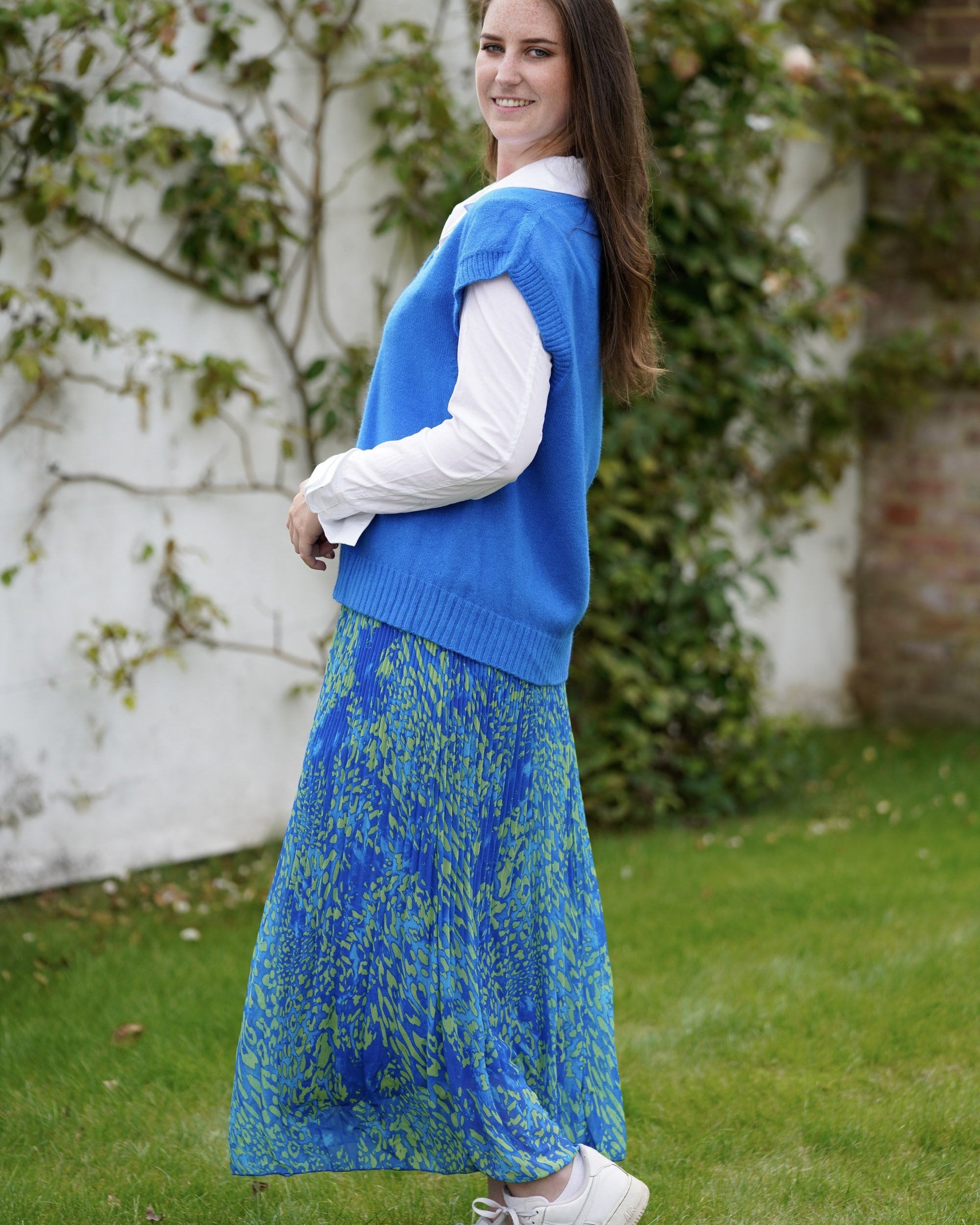 Blue and Green