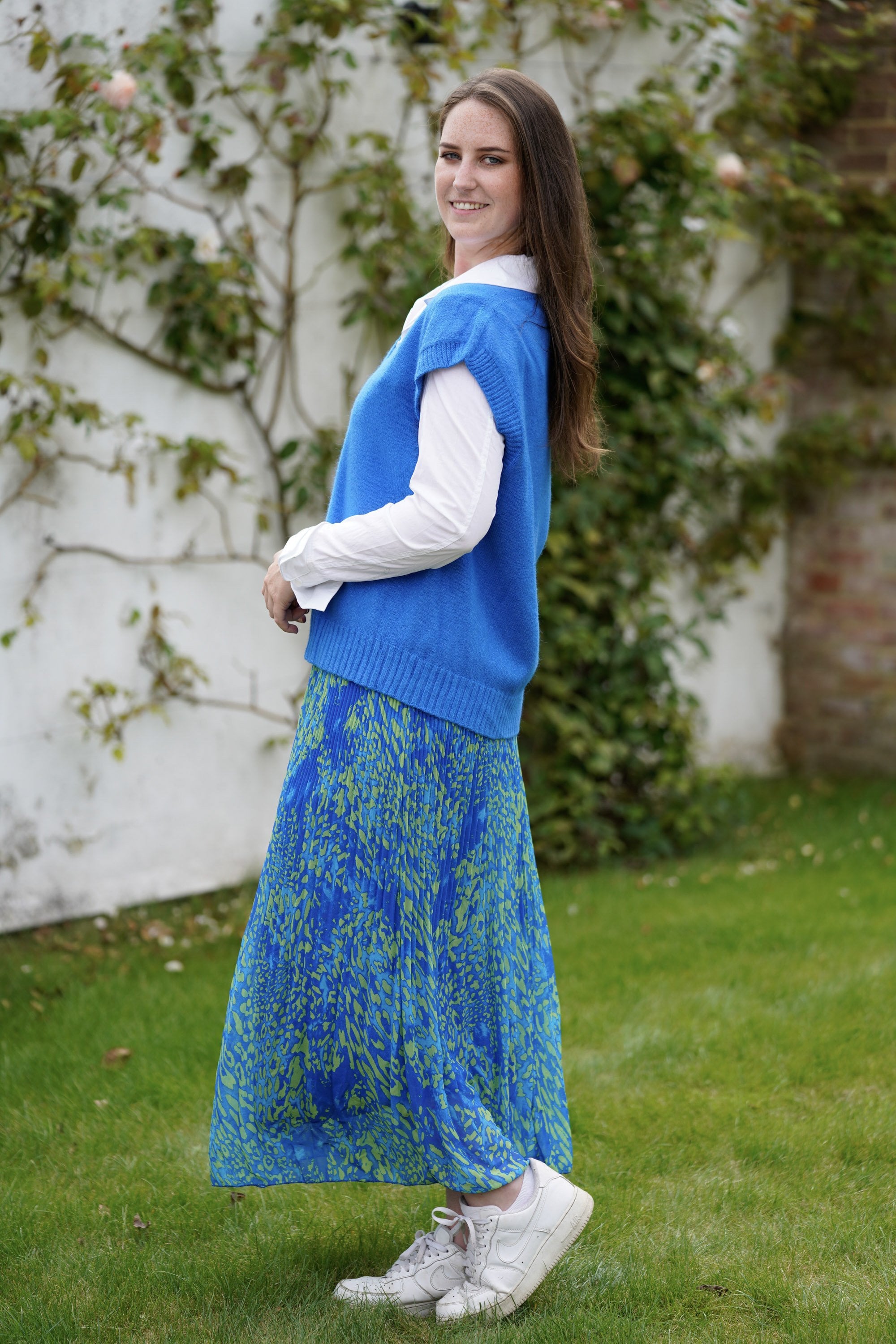 Blue and Green