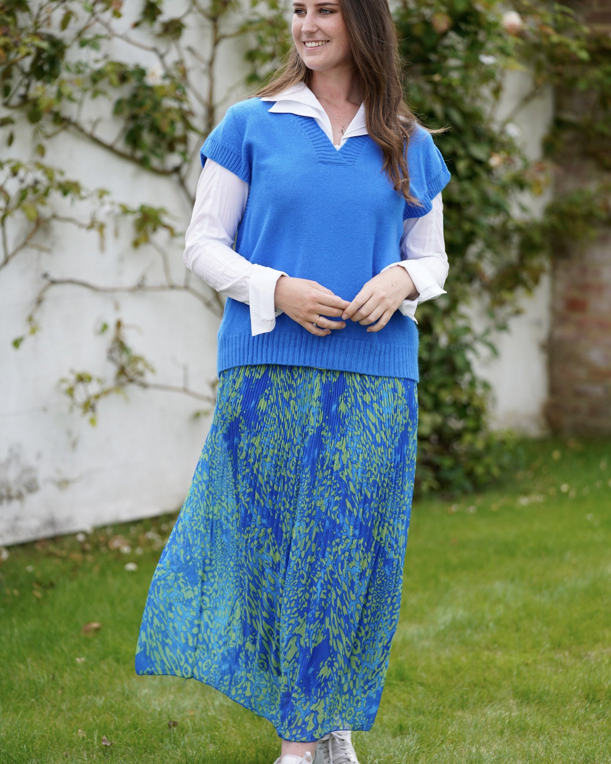 Blue and Green