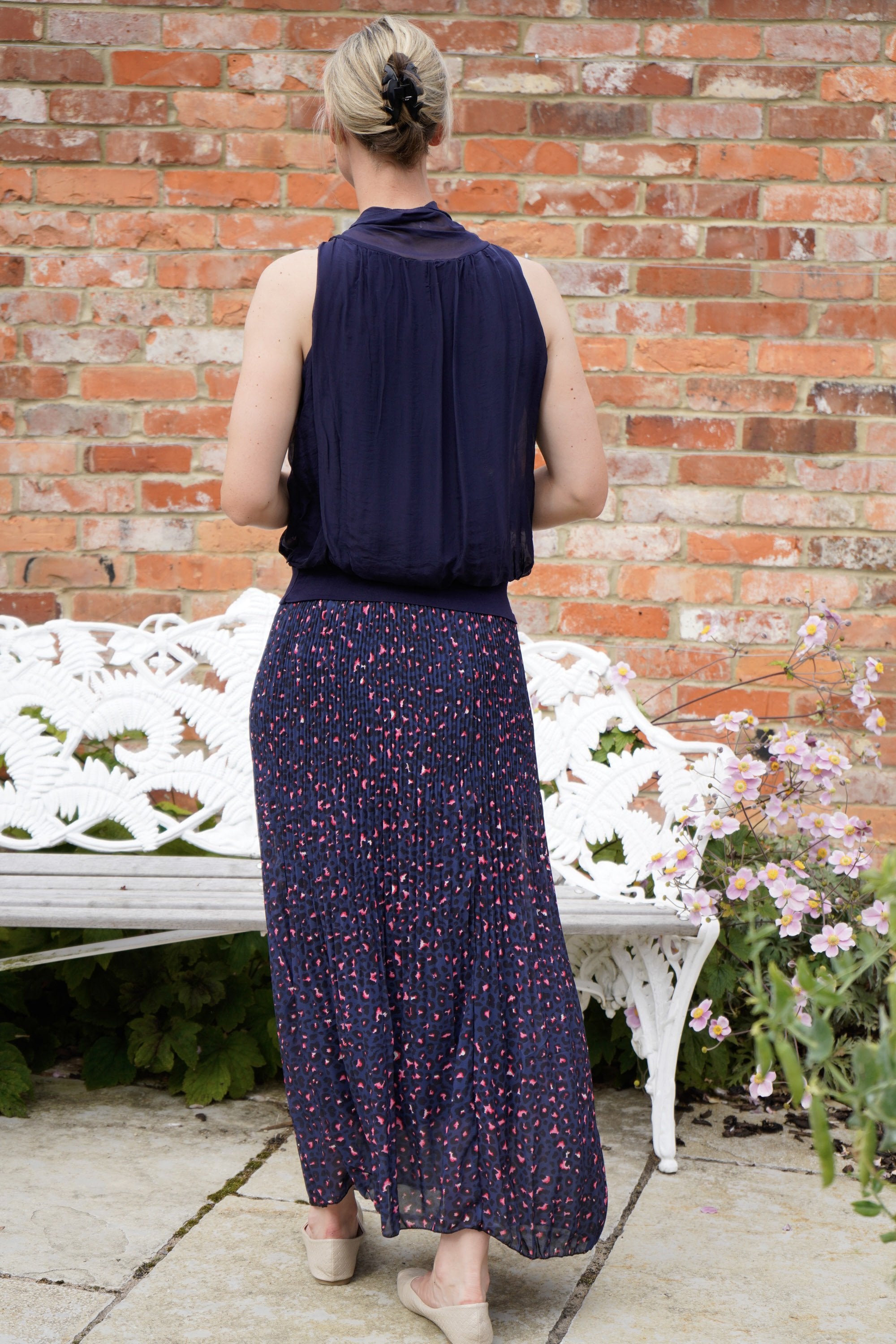 Navy and Pink