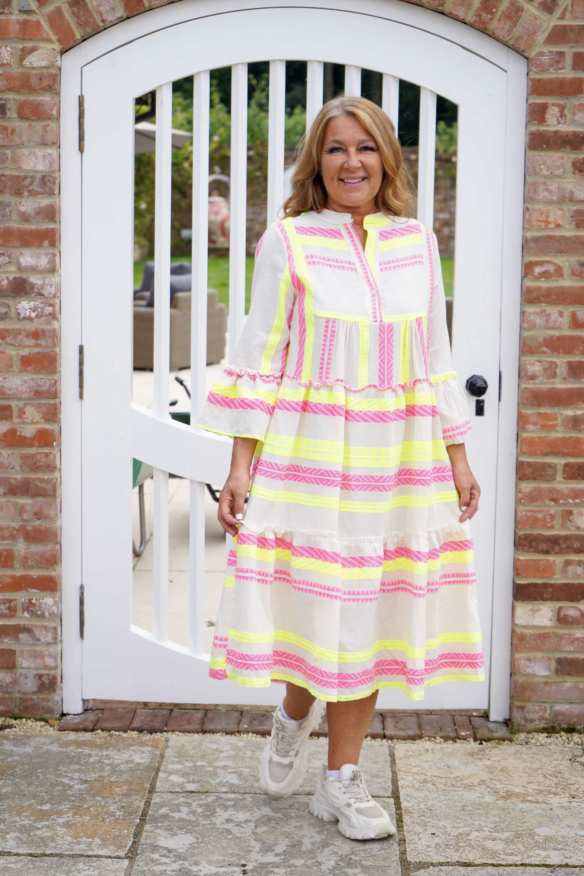 Neon Yellow & Pink