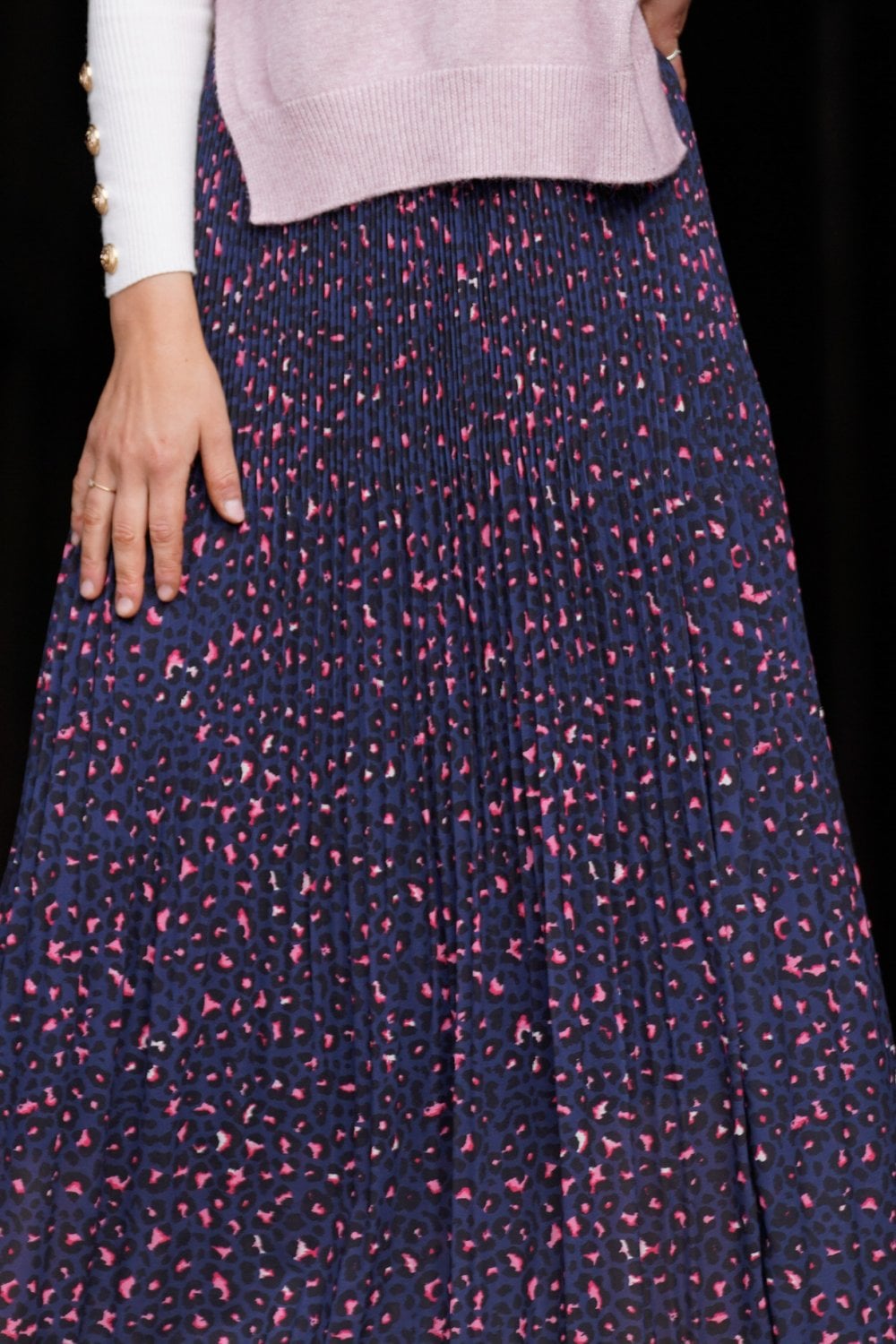 Navy and Pink