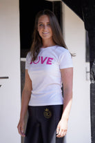 LOVE Horse Shoe Organic Tee