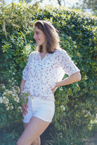 White with Feathers