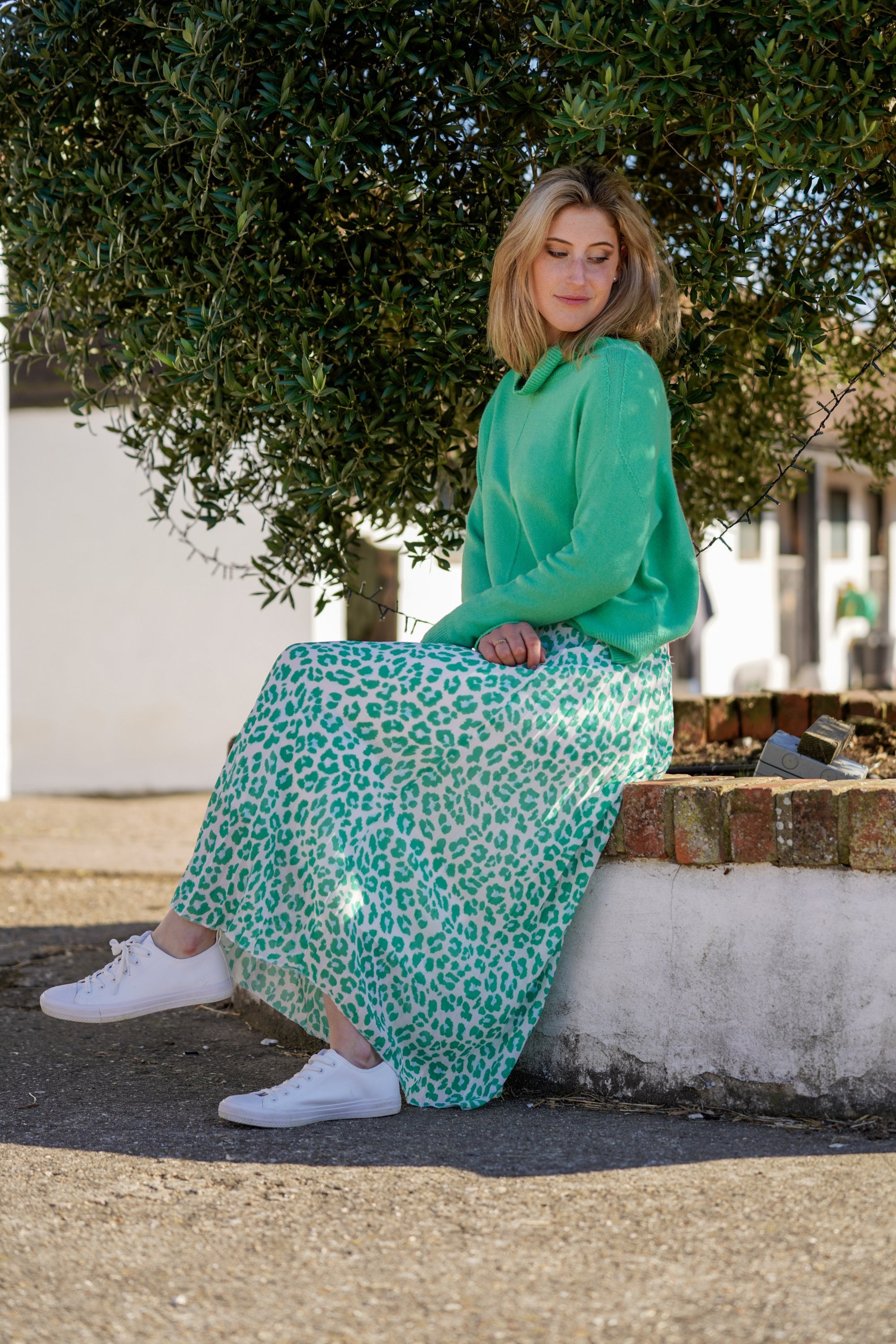 Green and Turquoise