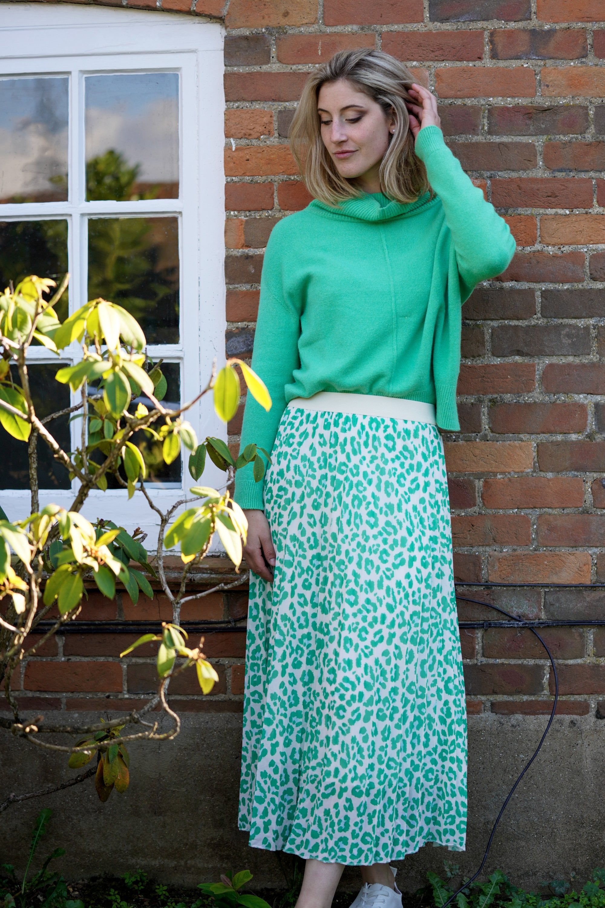 Green and Turquoise