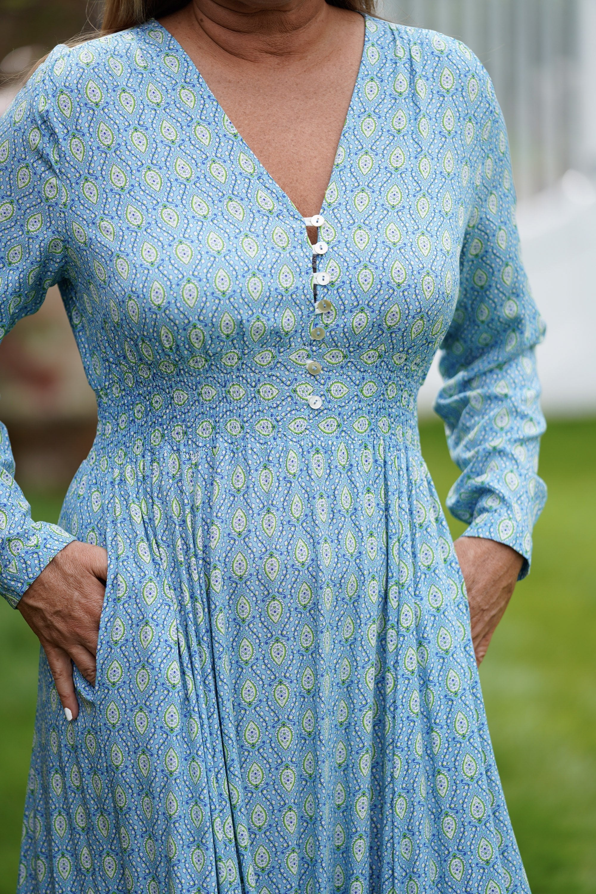Athena Empire Waist Dress