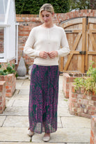 Dark khaki/Purple