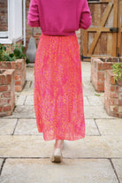 Fuchsia/orange