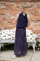 Navy and Pink