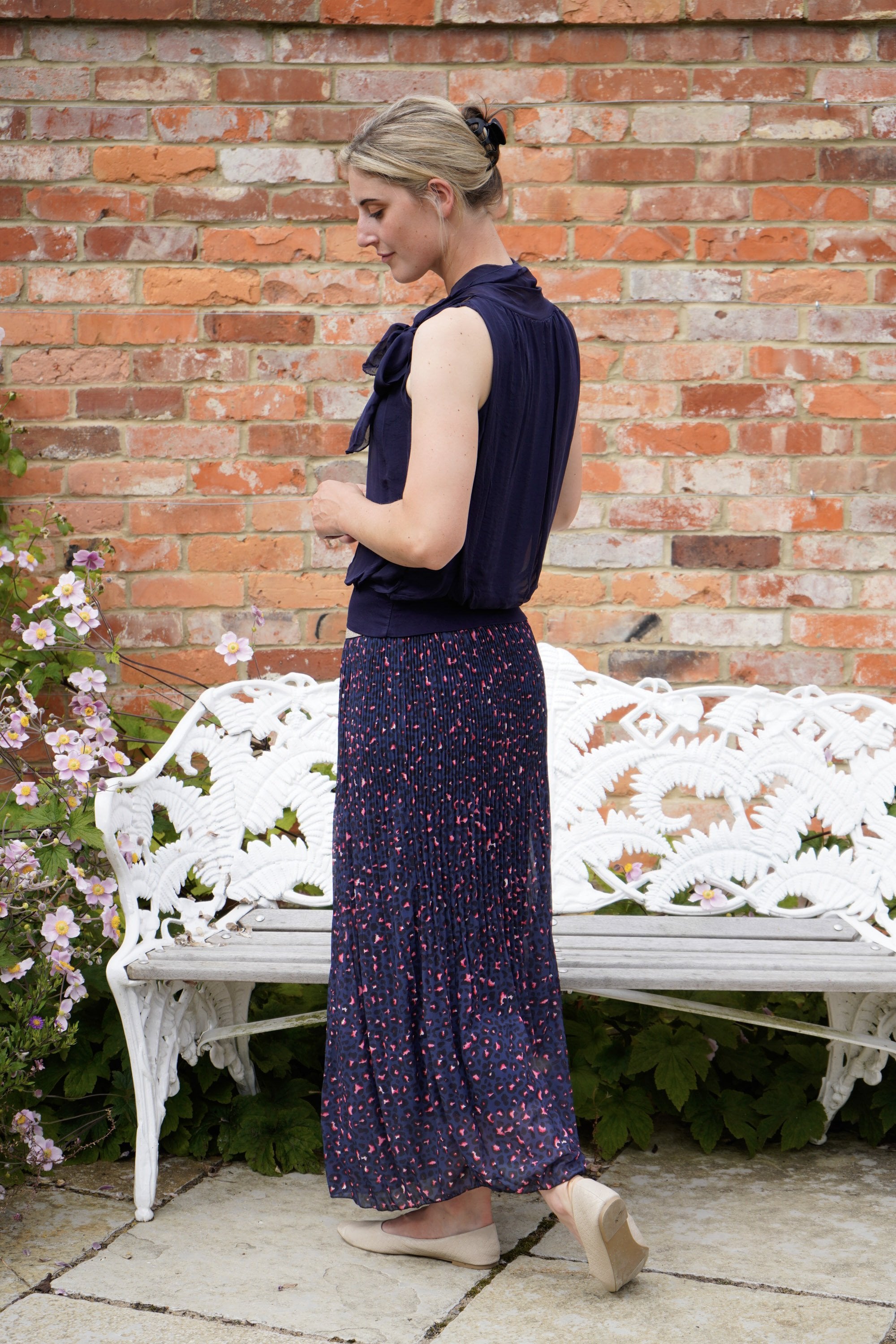 Navy and Pink