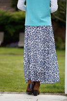 Navy and Turquoise