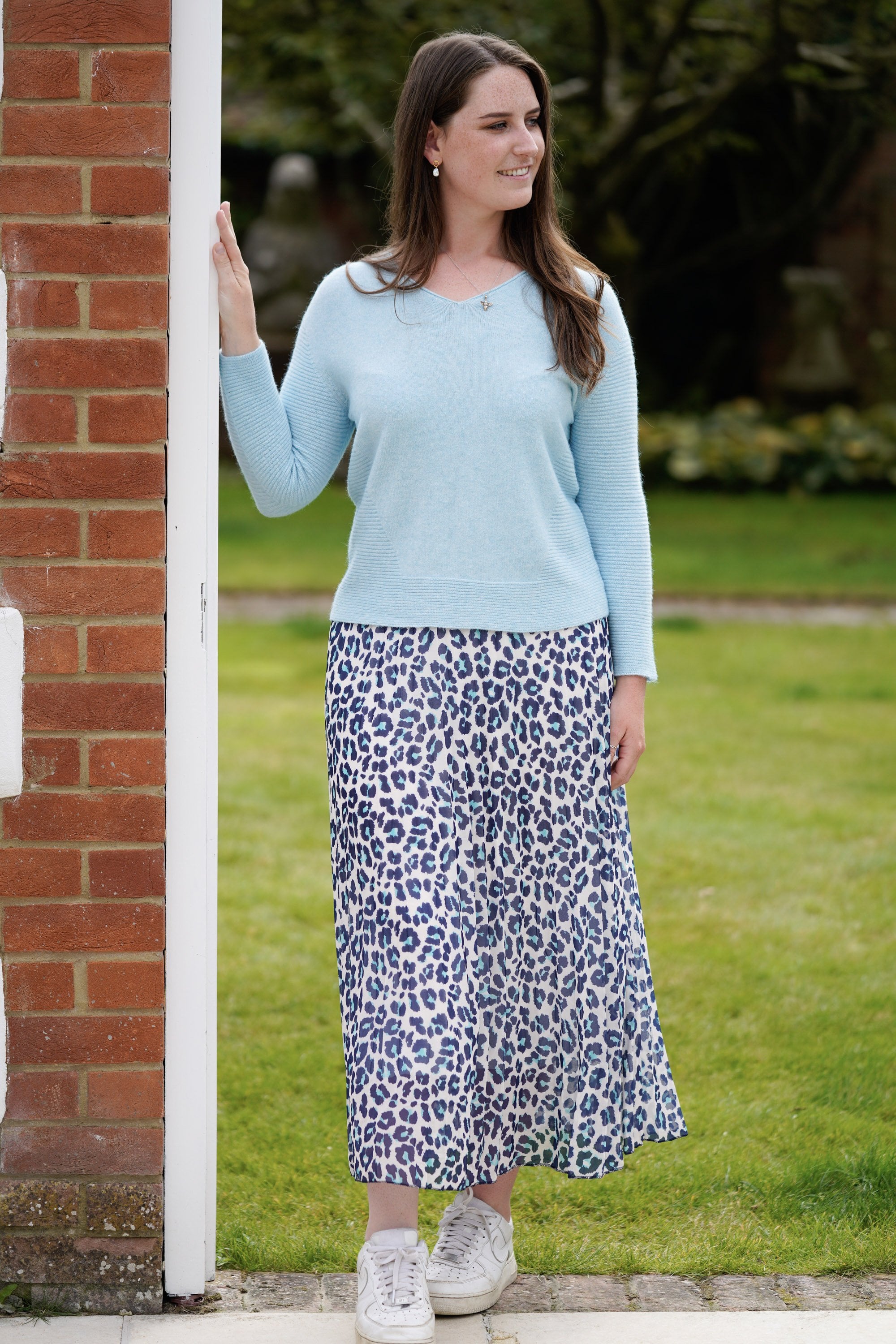 Navy and Turquoise