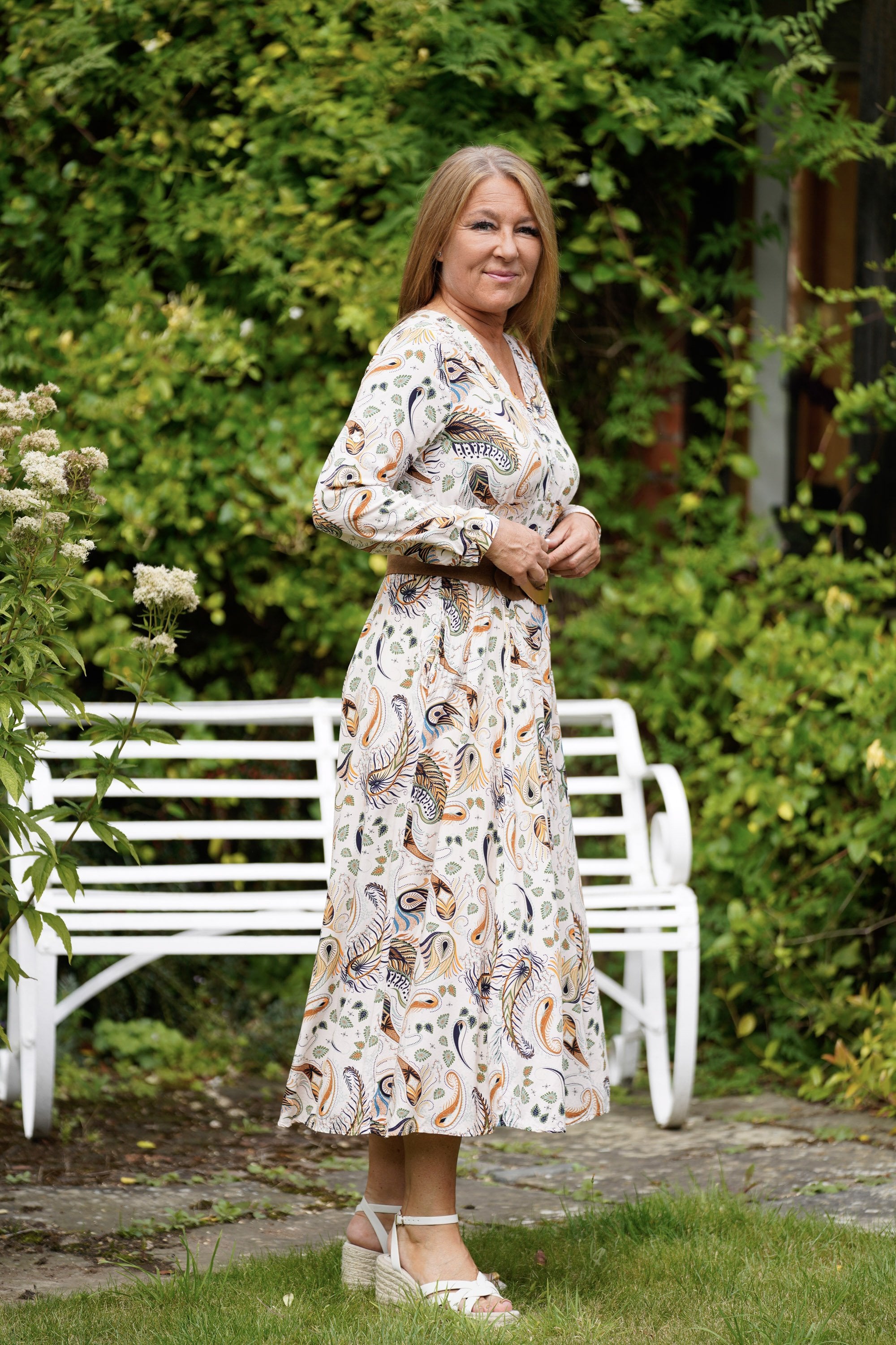 Soira Empire Waist Maxi Dress – Ella and Cherry