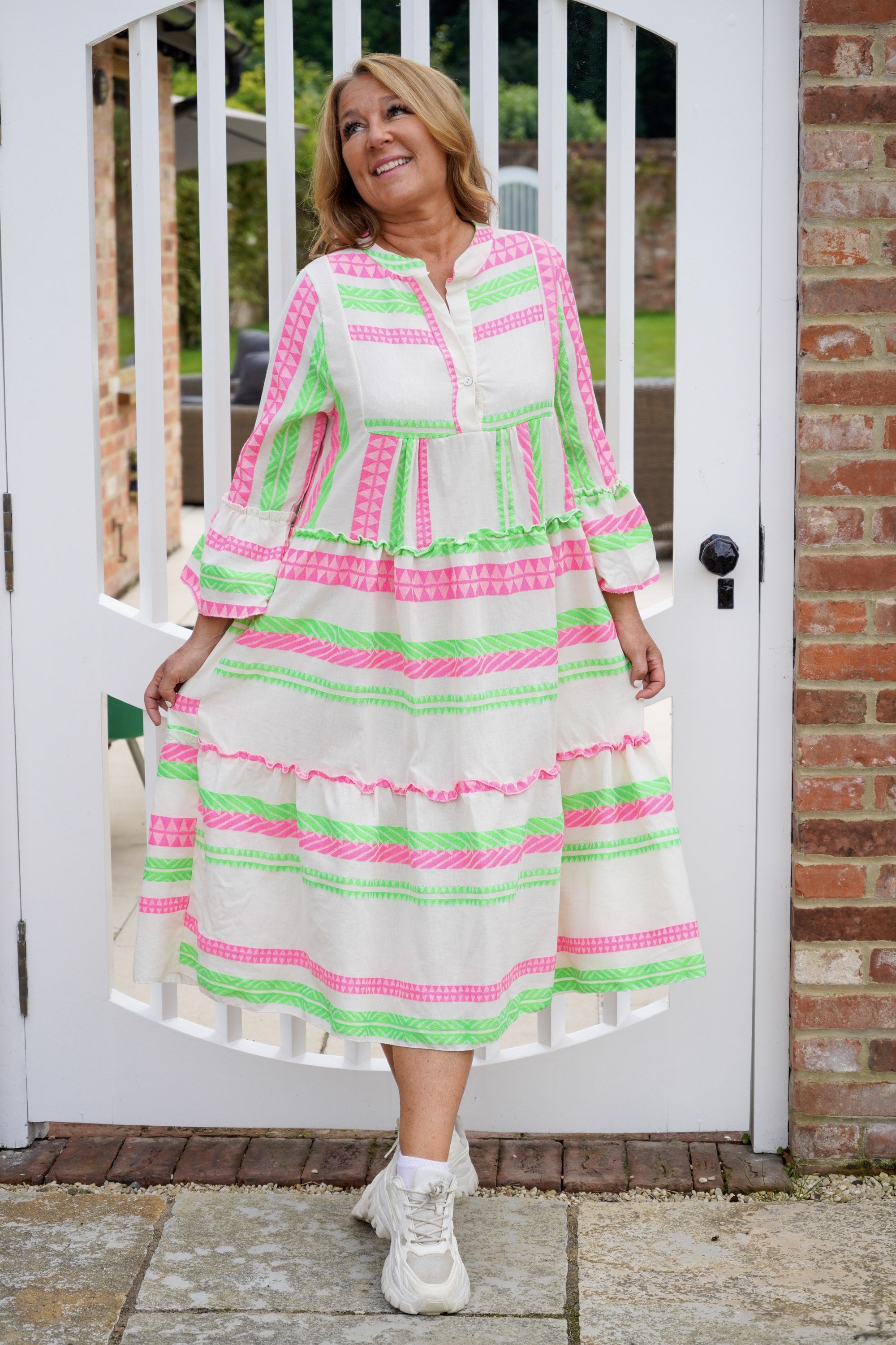 Neon Green & Pink