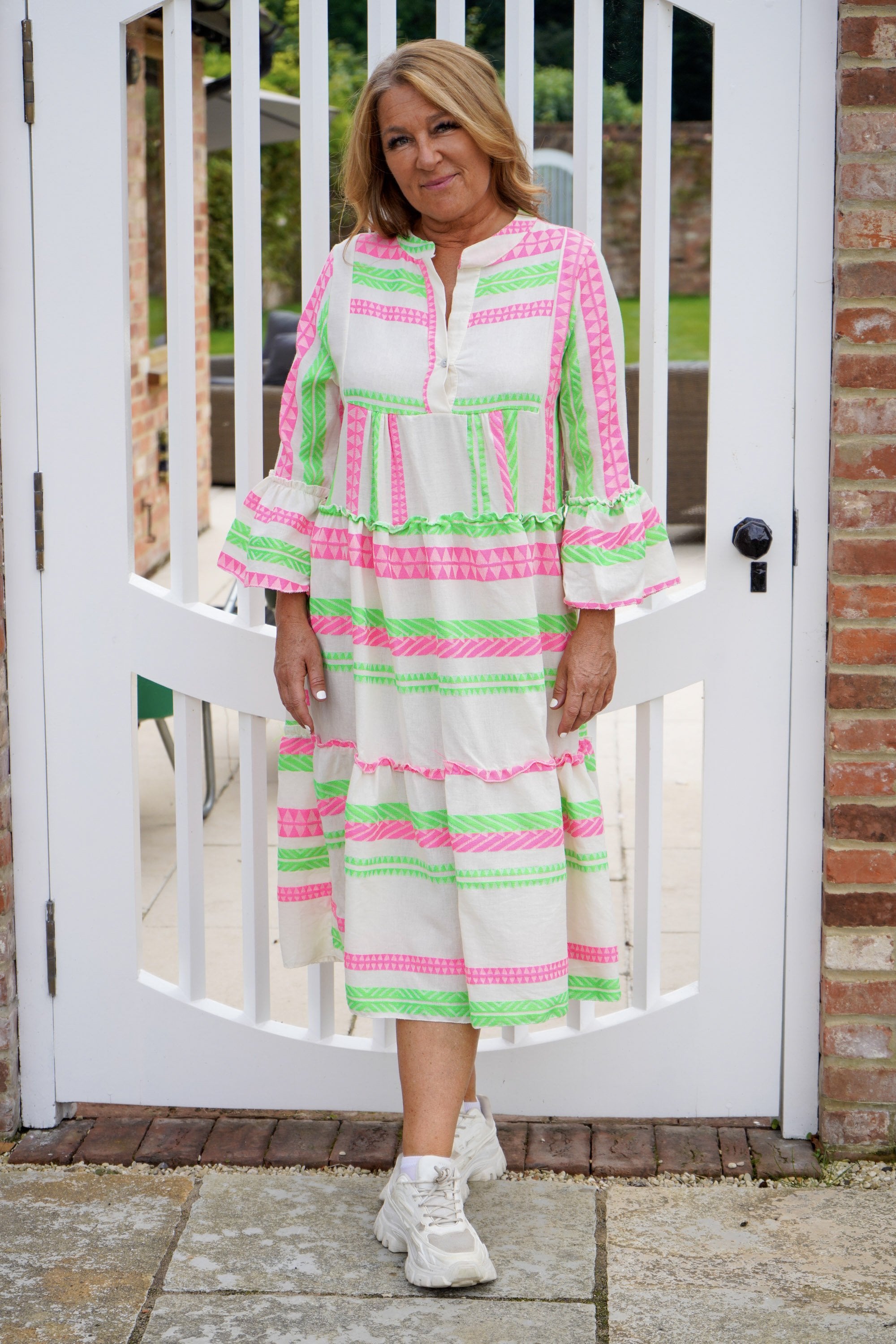 Neon Green & Pink