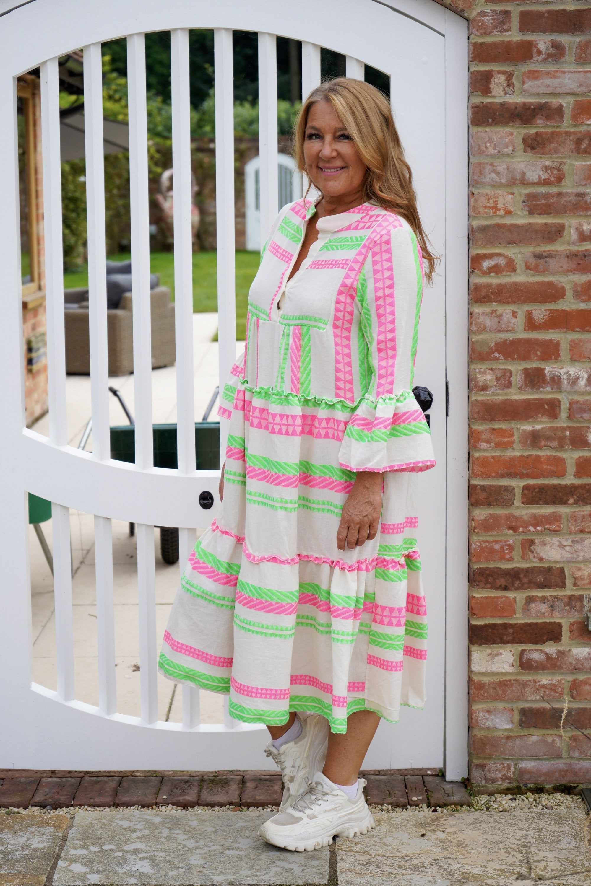 Neon Green & Pink