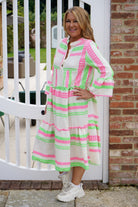 Neon Green & Pink