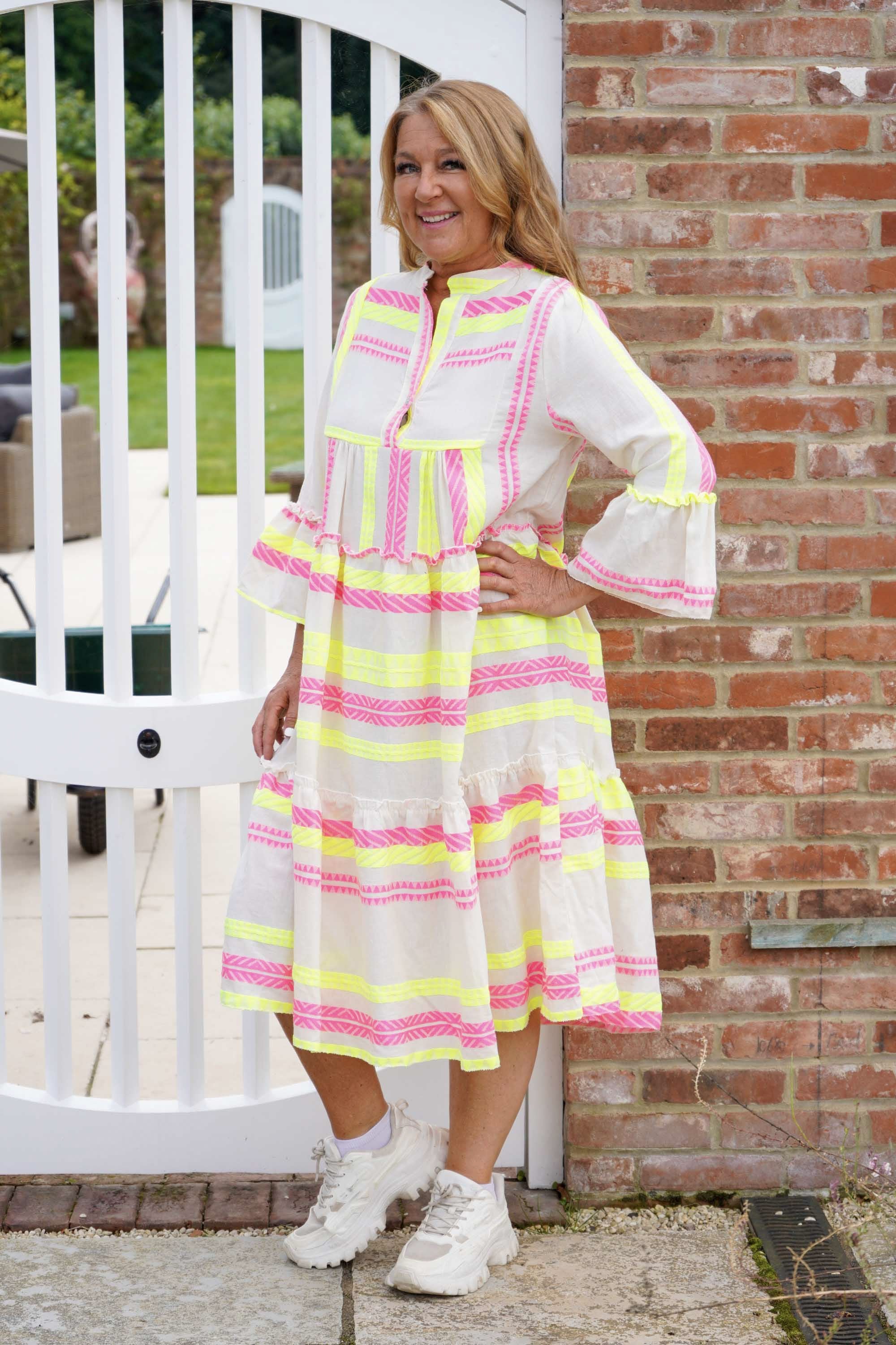Neon Yellow & Pink