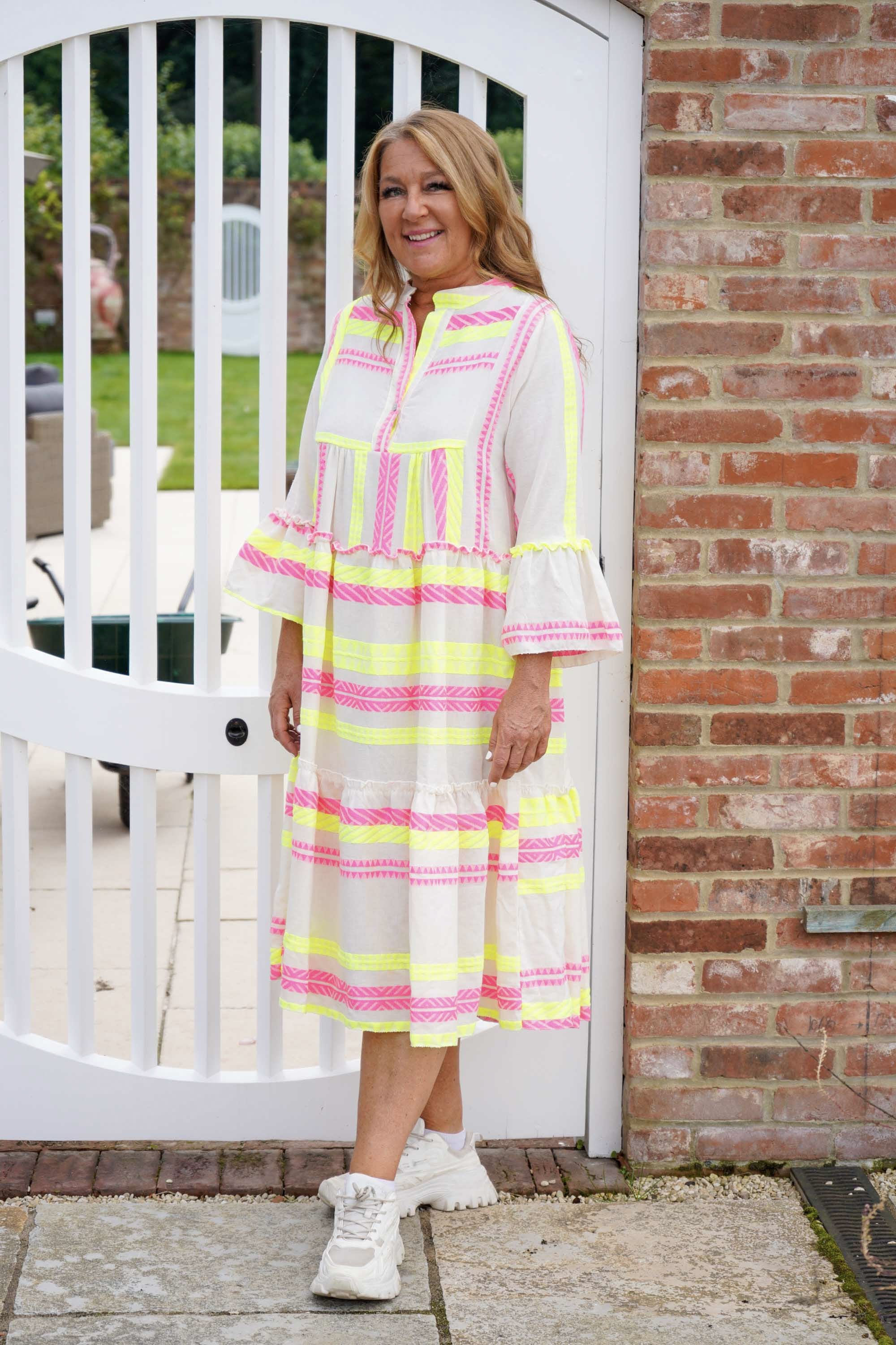 Neon Yellow & Pink