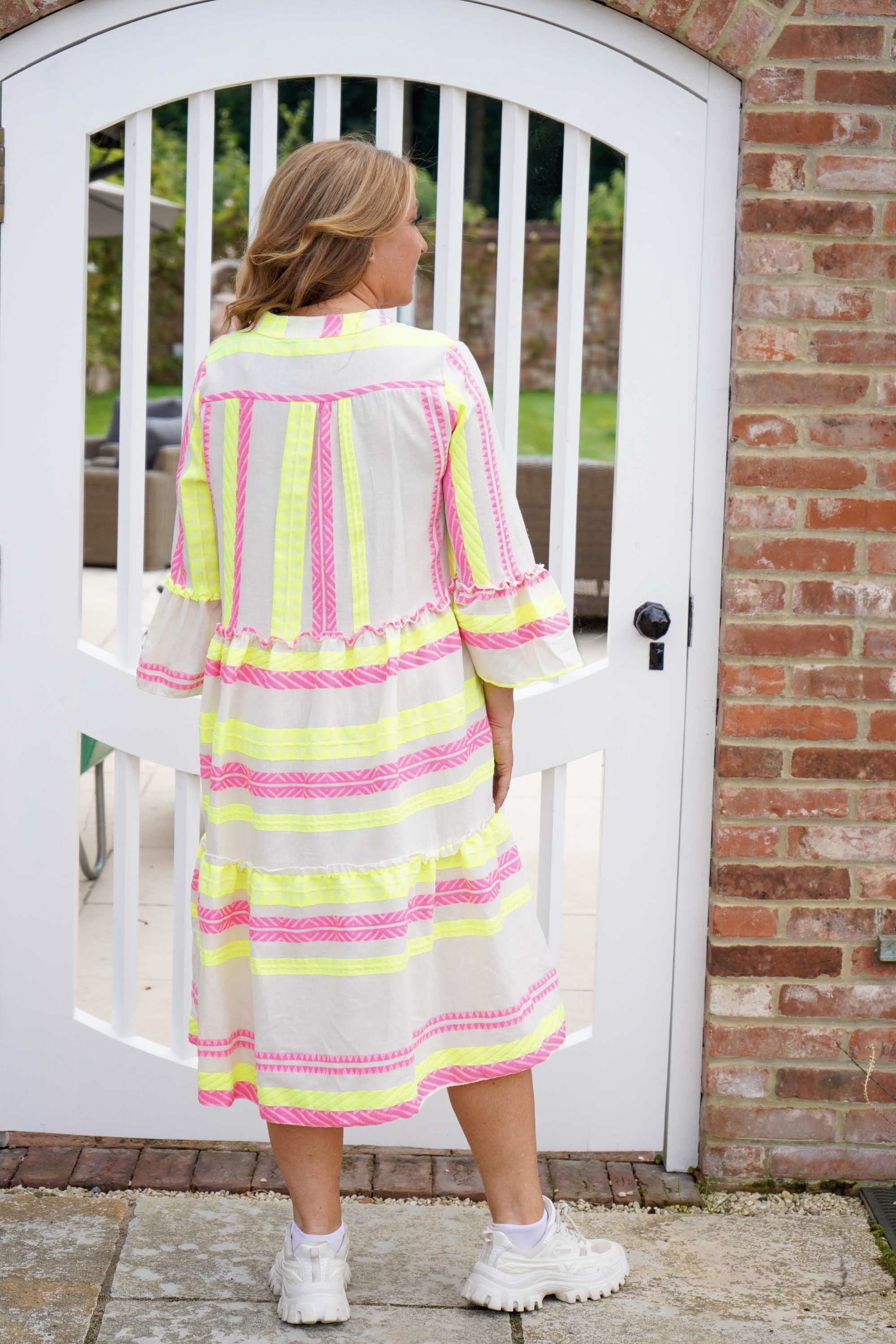Neon Yellow & Pink