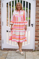 Neon Orange & Pink