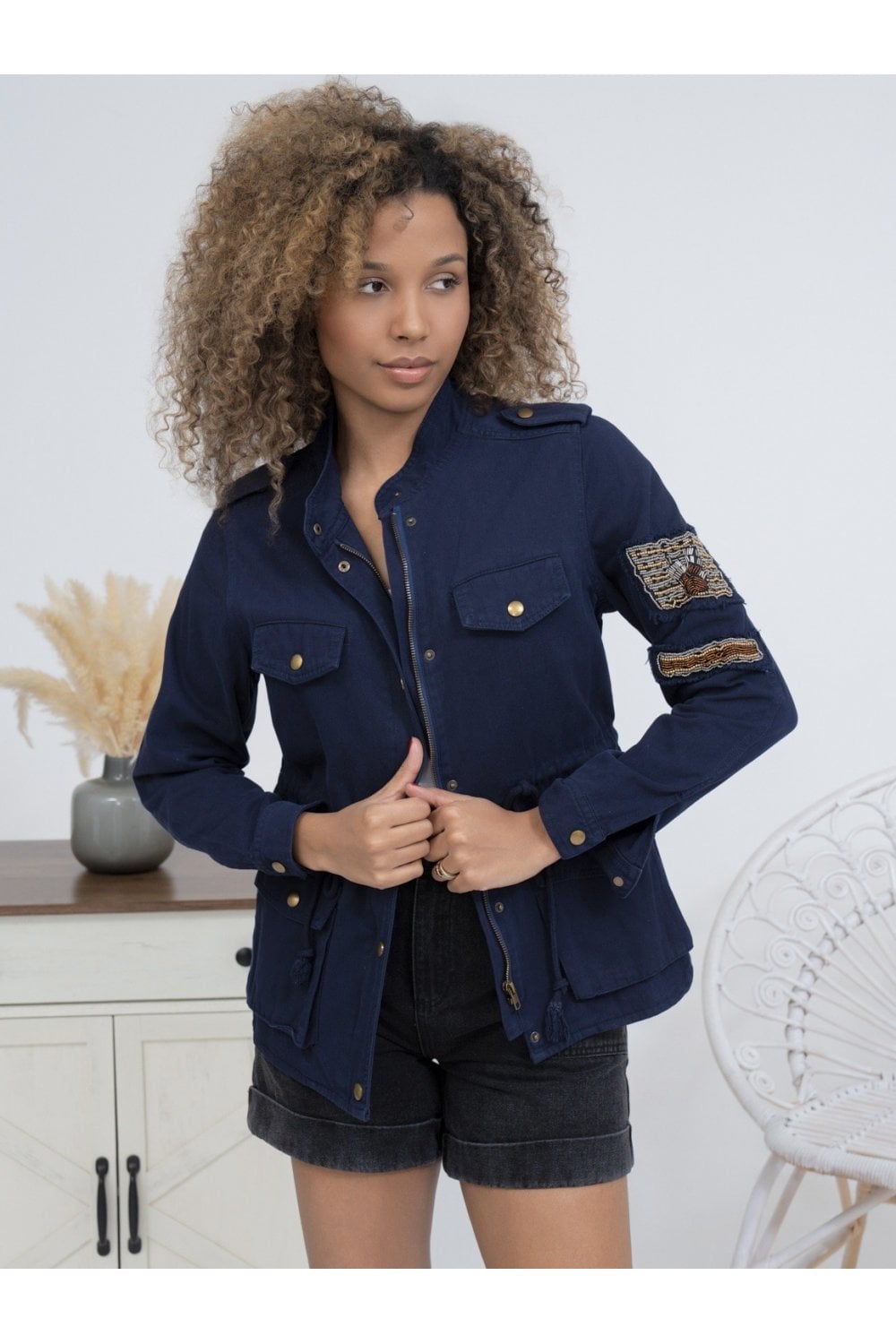 Aster Navy Jacket