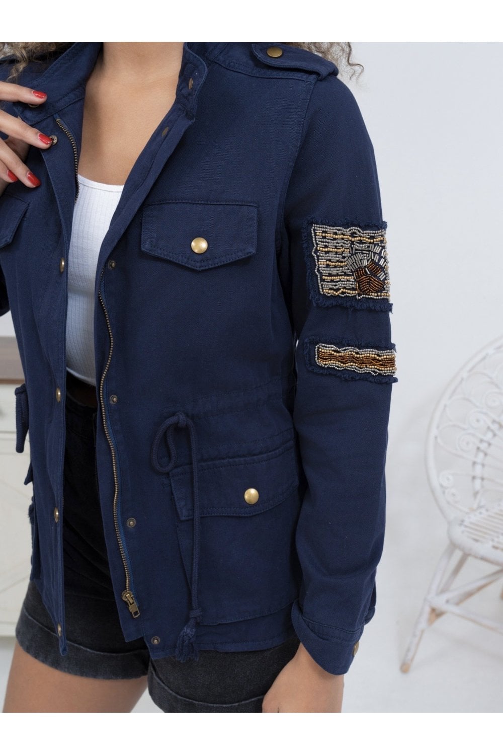Aster Navy Jacket
